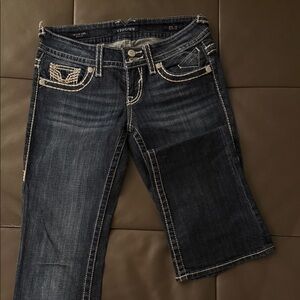 Vigoss Women's Dark Wash Boot Cut Jeans